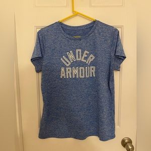 Blue Under Armour T-Shirt - Size Large